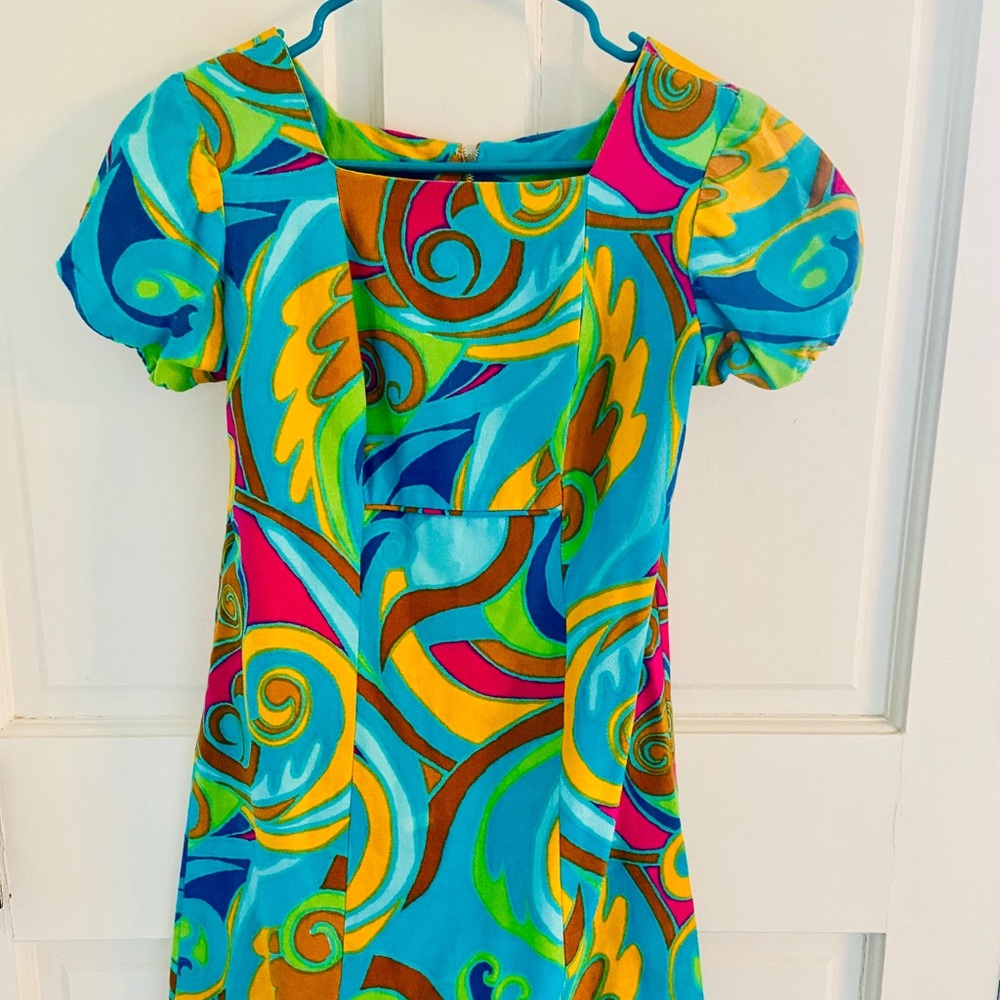 Vintage 60s psychedelic dress
